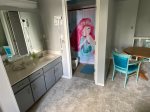 Mermaid Loft has 2 queens and a full bed w/ Private Bath